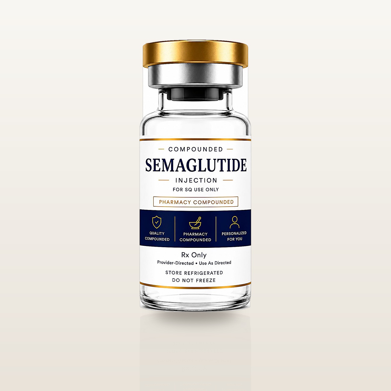 Compounded Semaglutide, as dispensed